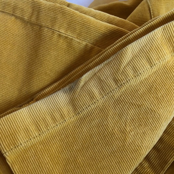 J.Crew mustard corduroy bootcut trousers - Picture 6 of 6